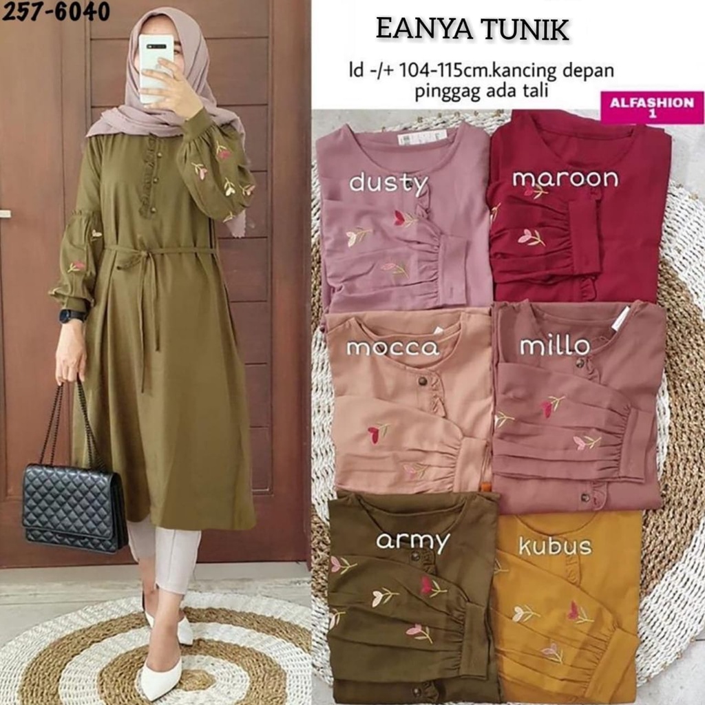 IFANI Eanya Tunik - Tunik Shakila Bordir LD102 / Vanya #2