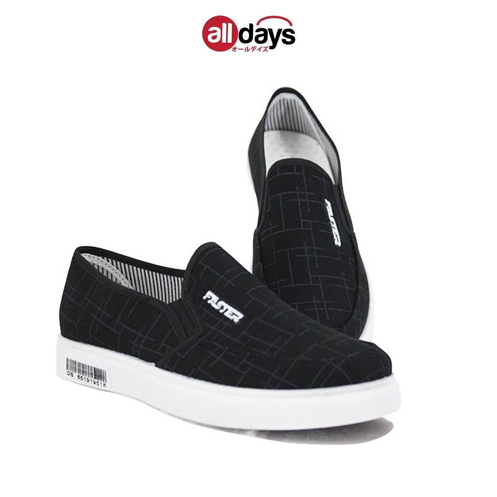 Sepatu Sneakers Slip On Casual Pria 2104-1229 size 39-44