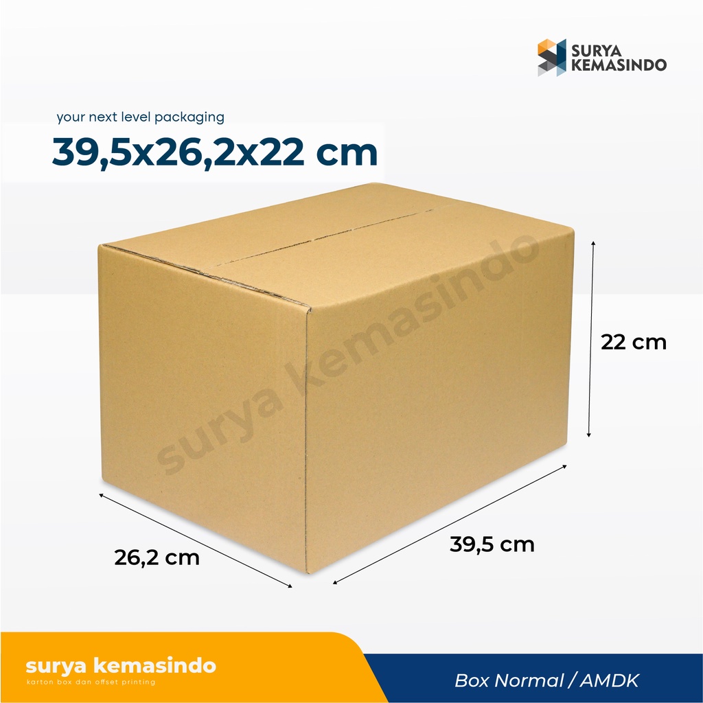 

Box 39.5X26.2X22 cm (amdk 24X600 ml) Karton/kardus/paking/Kemasan/BoxNormal/Normal/BoxAmdk/Amdk/oleh-oleh/Hampers/Tinggi22