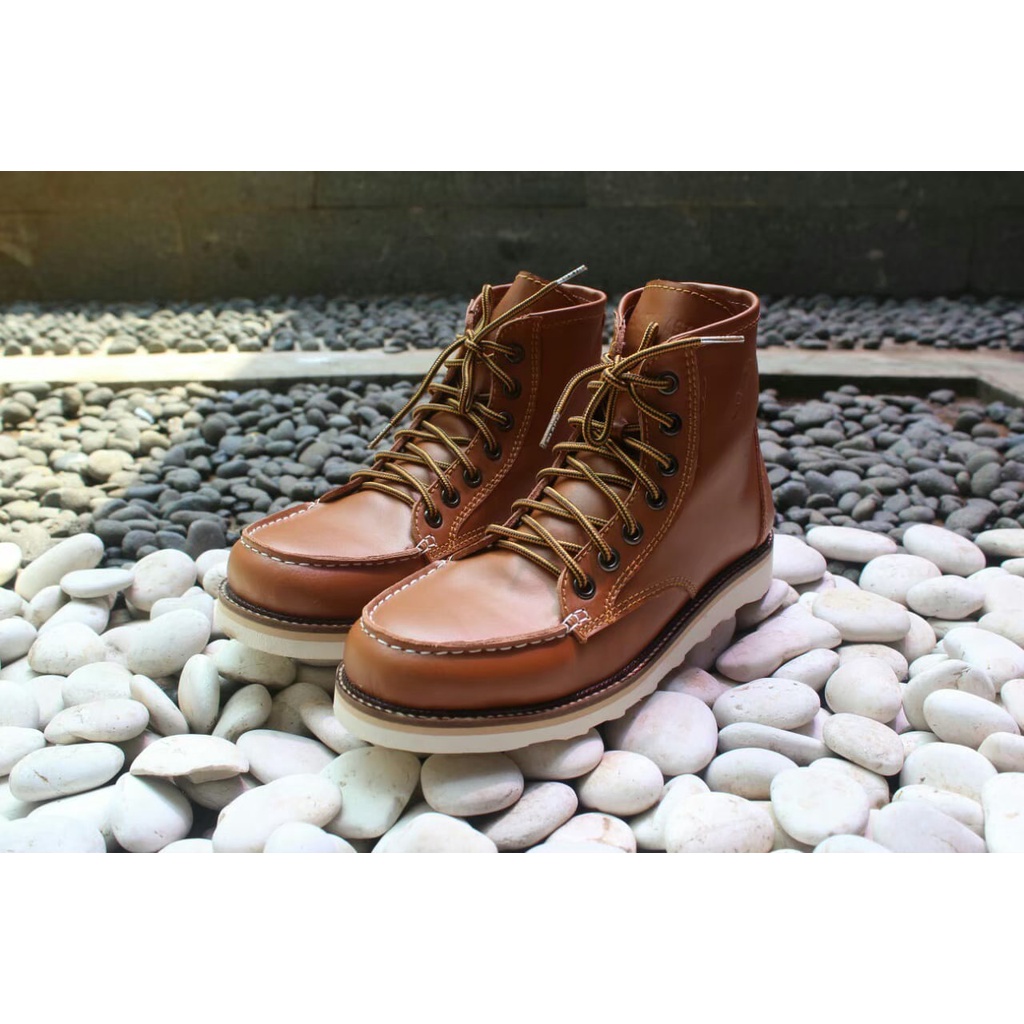 Sepatu Boot Kulit Sepatu Pria Kasual Sepatu Riding Sepatu Pria Keren Sepatu Boot Fashion Original