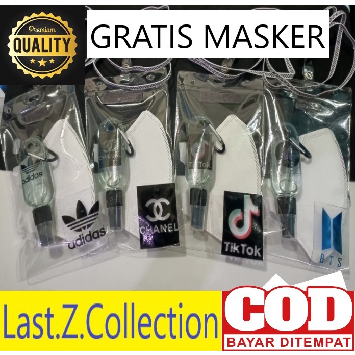 Case Wadah Serbaguna Masker HP Kartu Pounch Kosmetik Kalung Leher Tali Lanyard Gantung BTS