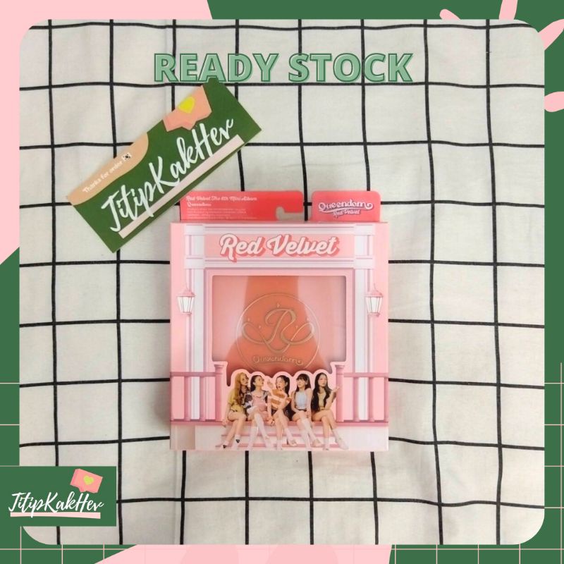 [READY] RED VELVET - QUEENDOM Photobook / Case ver.