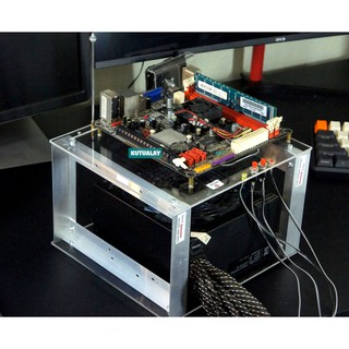 Casing Custom Acrylic Mini ITX Benchtable Akrilik Open Air