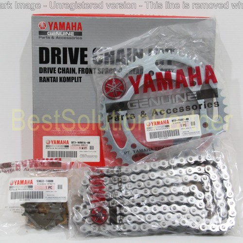 gear set rantai VIXION R BT3 CHAIN SPROCKET KIT BT31VIXION R ASLI ori