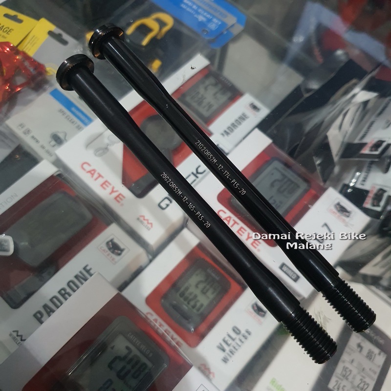 As Thru Axle untuk belakang 12x142 / 12x148 xtrada ricochet ravage siskiu