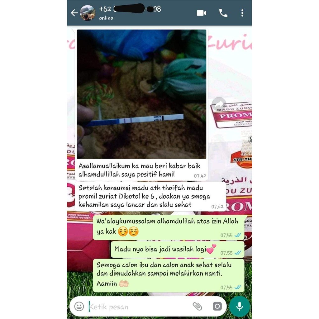 Madu Zuriyat Promil | Madu Program Hamil | Madu Zuriat 350gr Ath-Thoifah-6