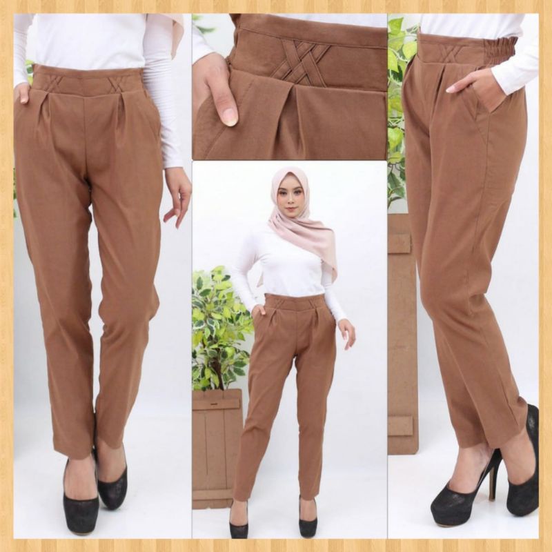 twill pants made by Fauzira cotton