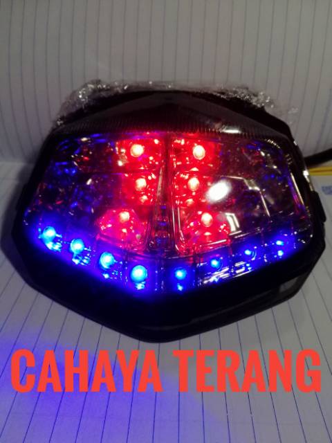 Selancar - Undertail - Fender - StopLamp - Lampu Stop LED Sen Variasi Ninja 250 Karbu - Ninja RR New