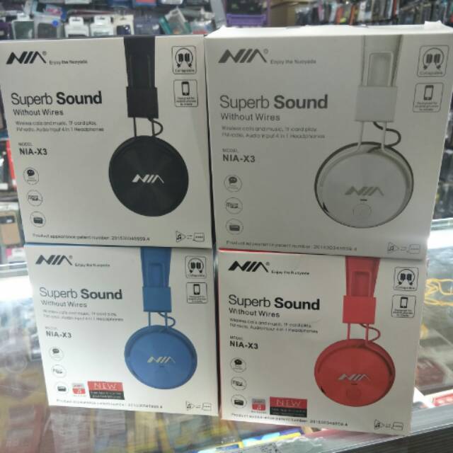Bluetooth earphone NIA X3