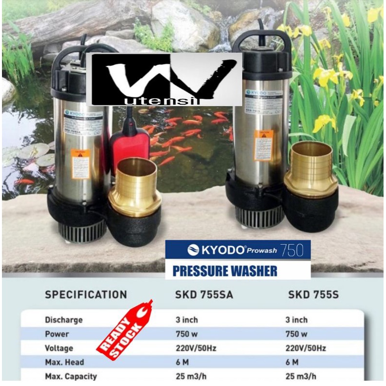 ALAT POMPA CELUP 3" inch KYODO SKD 755 SA