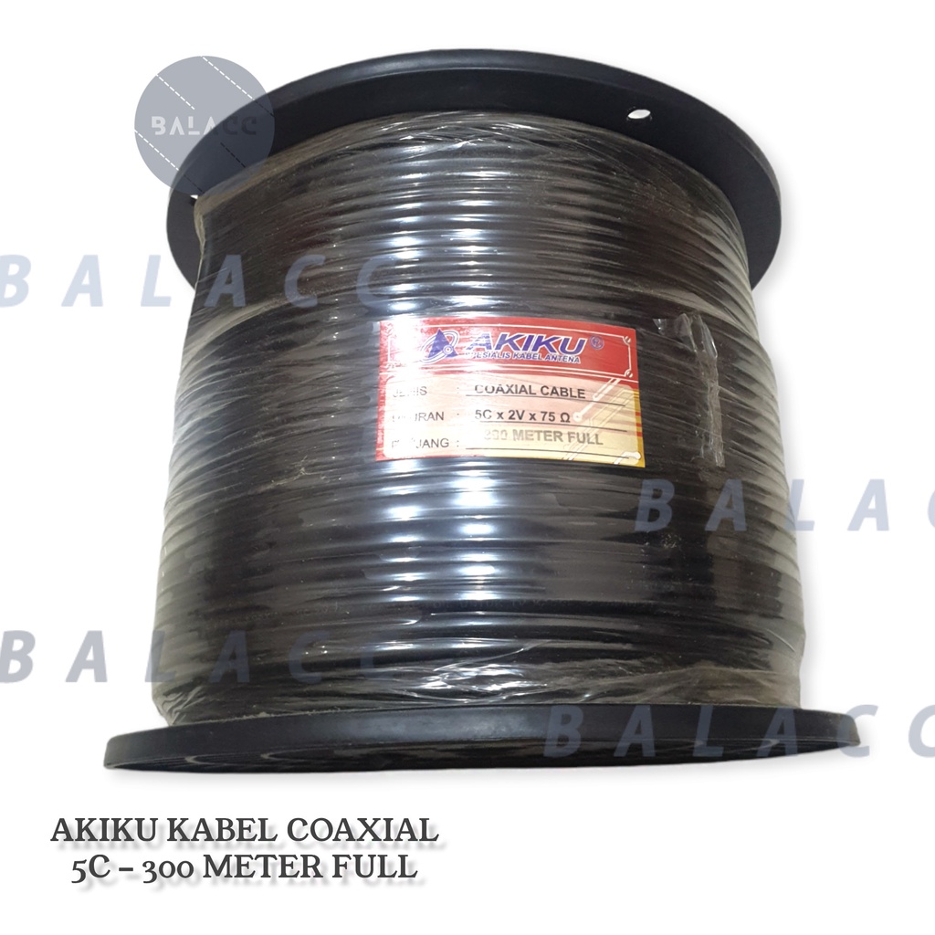 Kabel Antena Coaxial 5C 2V 75 Ohm 300 Meter / Kabel Coax 5c 300m