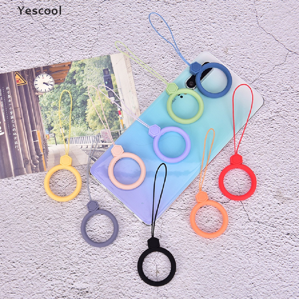 Yescool Tali Lanyard Handphone Universal Bahan Silikon Anti Hilang