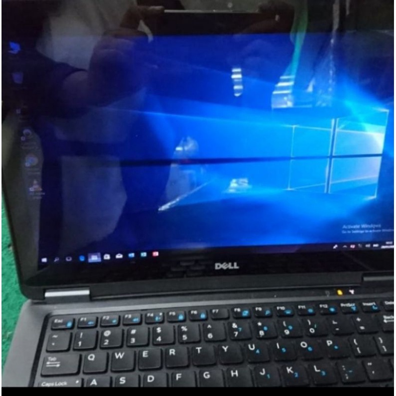 LED DELL E7250 12.5 touchscreen LP125WF1 second minus kondisi bouble