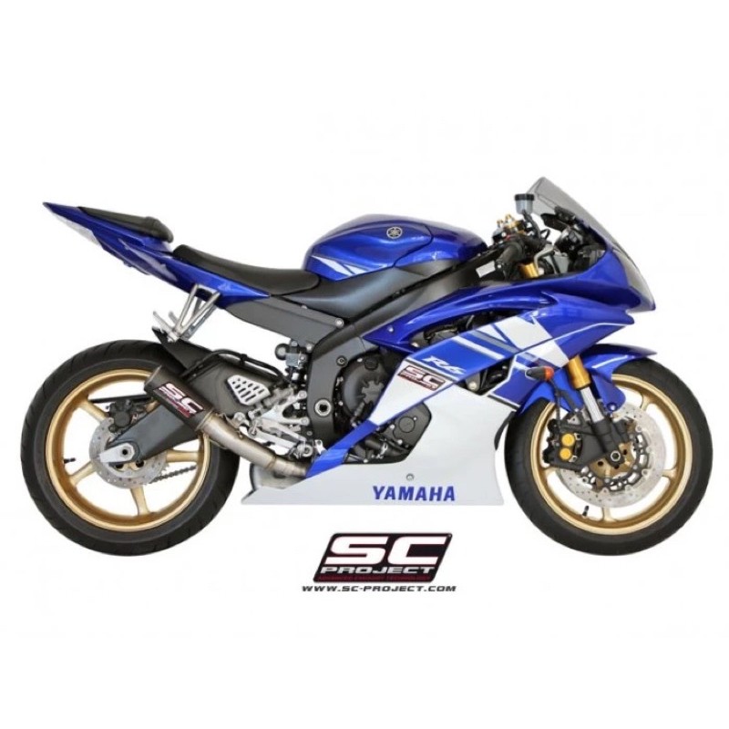 Knalpot SC Project Yamaha R6 Carbon CRT Carbon YZF-R6 Original