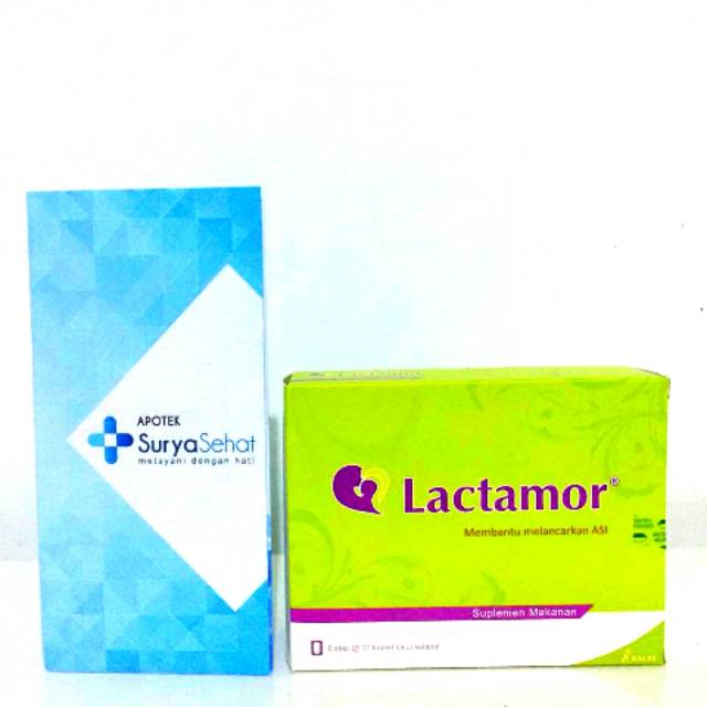 Lactamor 1box isi 60 kaplet - Pelancar ASI - ASI booster