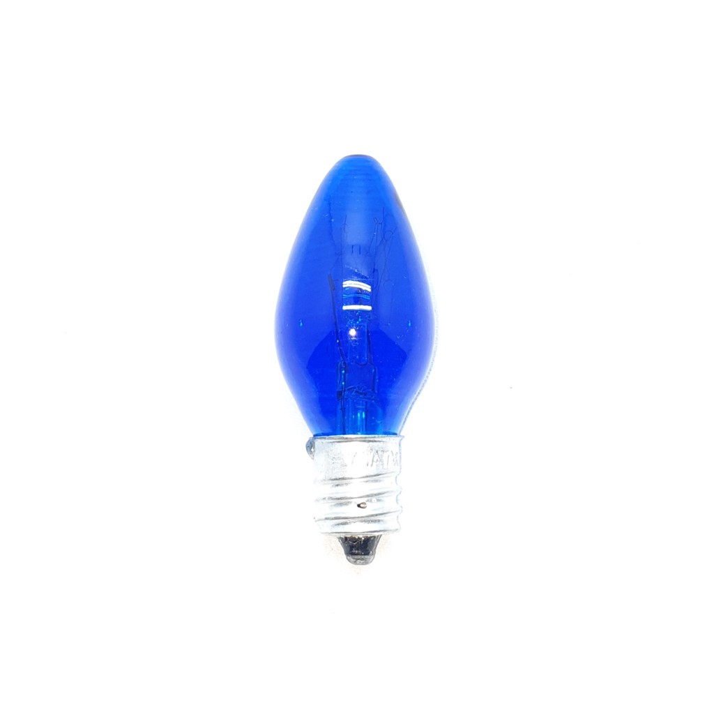 AVT E12 BIRU Lampu Bohlam Cabe / Dop Lombok / Refill Lampu Tidur