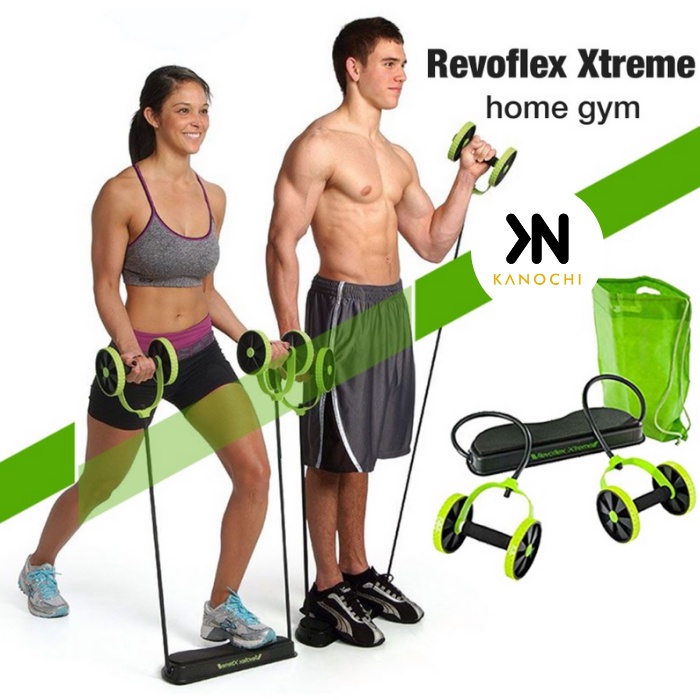 Set alat olahraga gym fitness REVOFLEX Xtreme sport