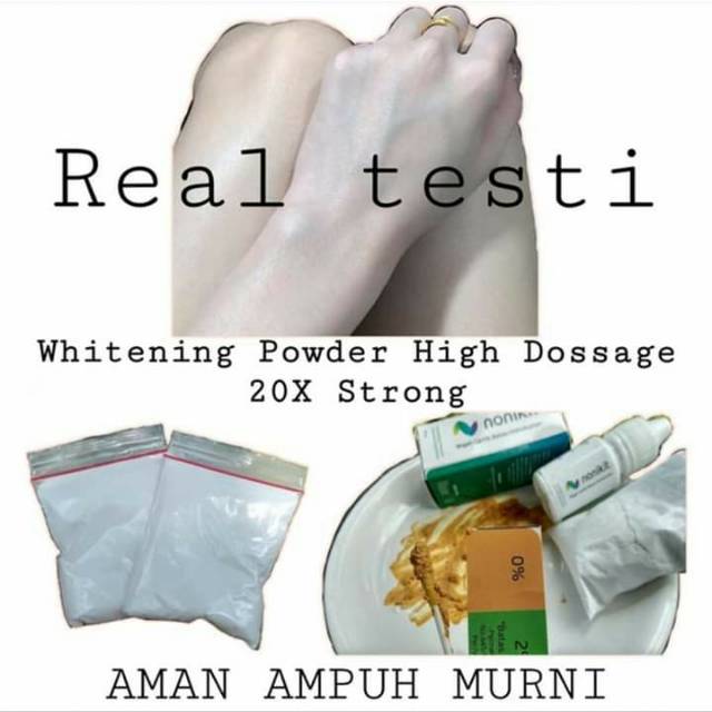 SERBUK BIBIT PEMUTIH DOSIS TINGGI ORIGINAL