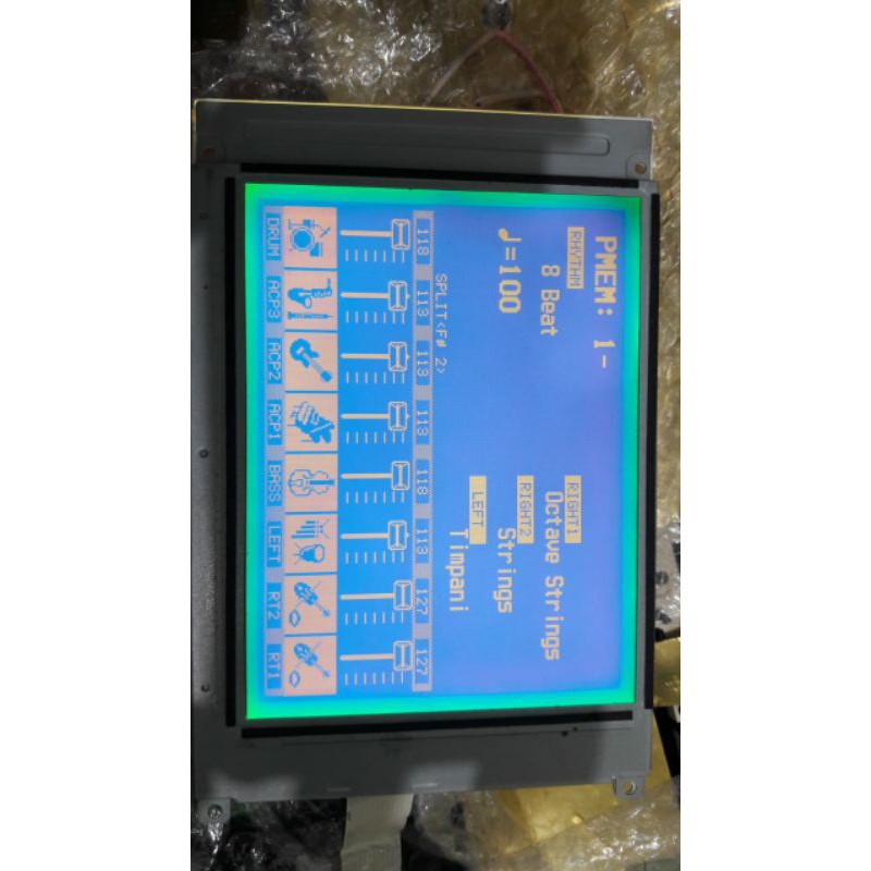 Lcd keyboard technics Kn1400 Kn1600