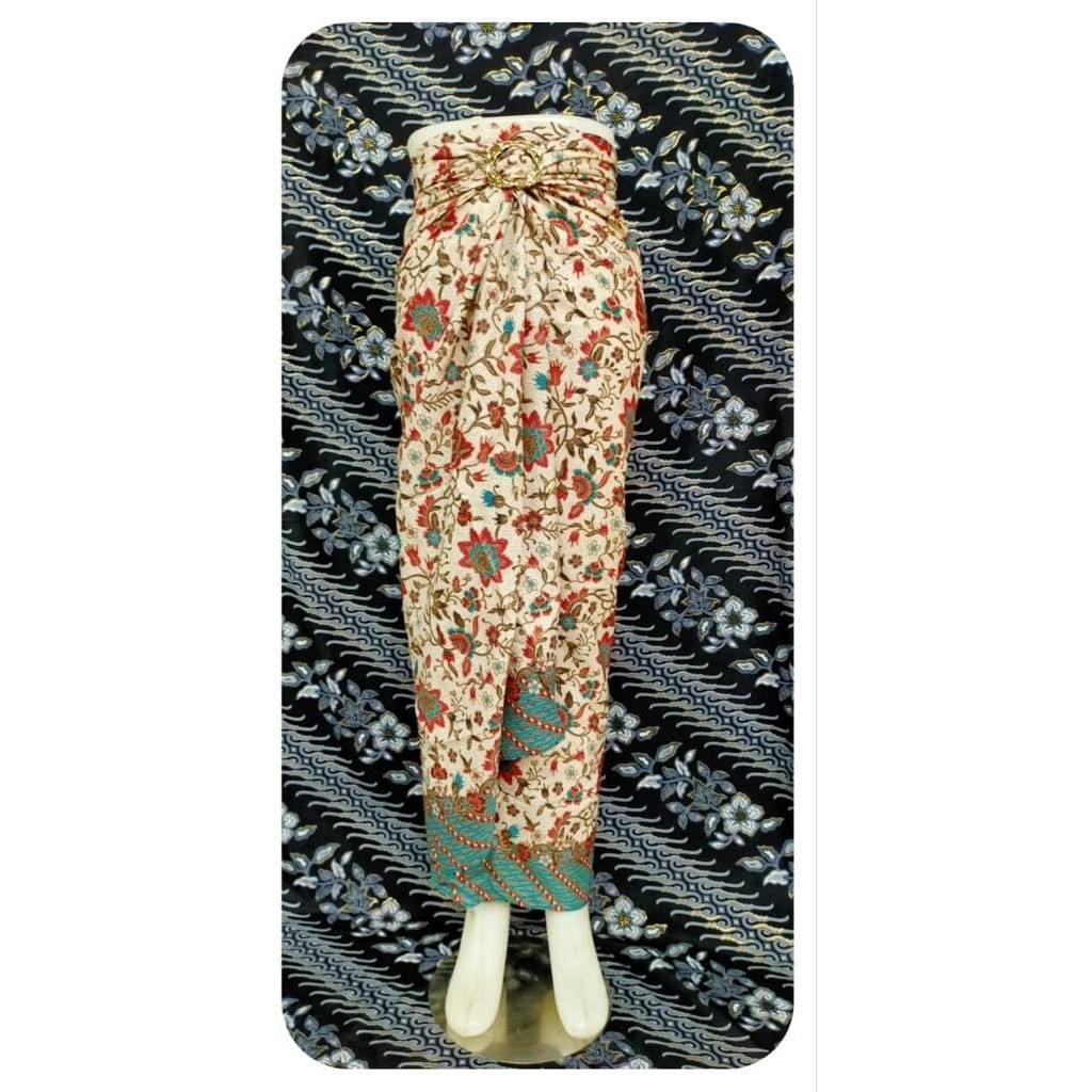 rok lilit batik / rok lilit batik kain lilit murah / lilit batik modern / 20 motif-tanjung tosca