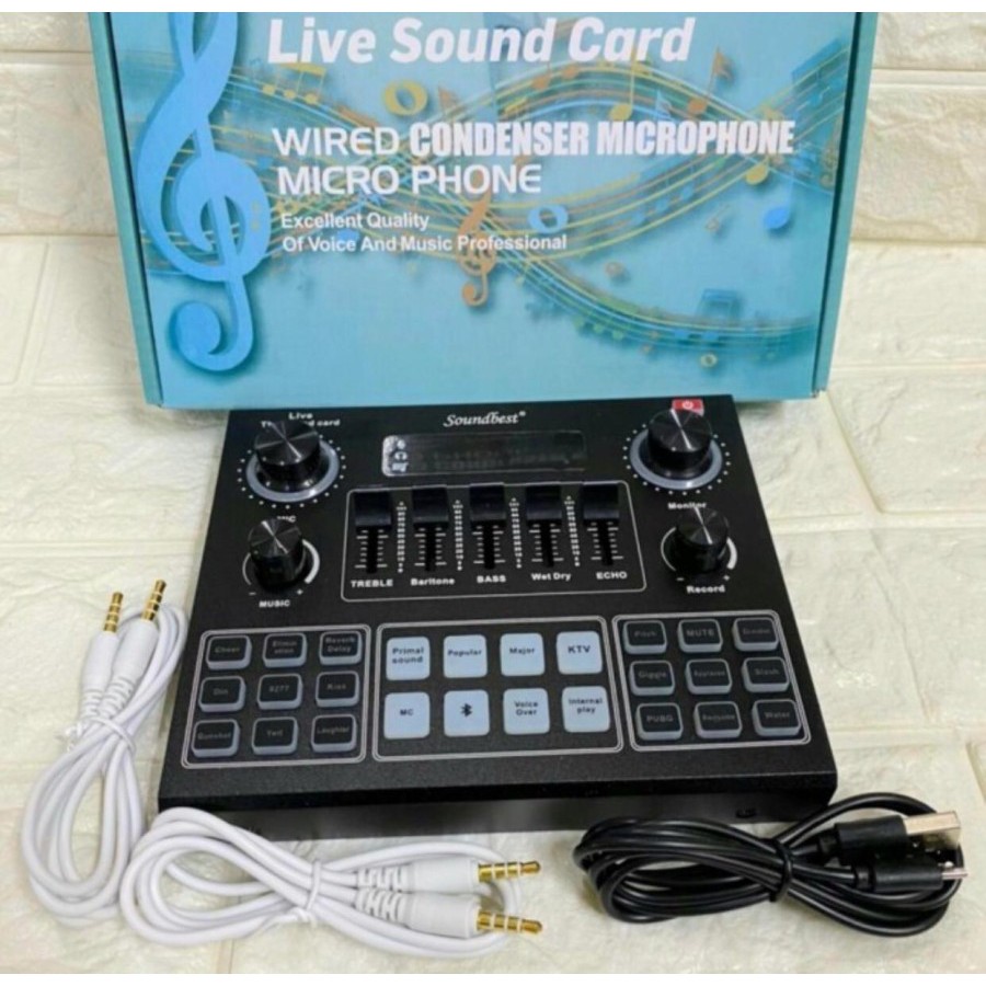 Soundcard Soundbest V10 - V 10 Original Bluetooth