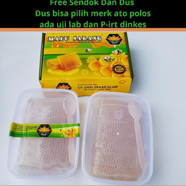 

BISA COD Promo 500 gram Madu Sarang murni melifera free dus dan sendok BERKUALITAS [Kode 1|Kode