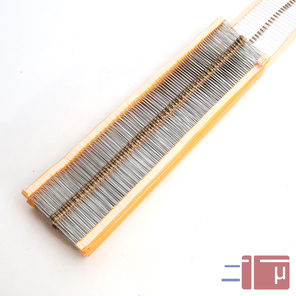 X10 Resistor 15R 15 Ohm 1/4W Karbon 5% Taiwan Kaki Tembaga