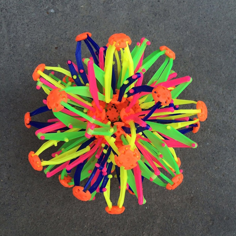 Mary Novelty Expandable Expanding Stress Relief Magic Flower Balls Mainan Untuk Yoga Kecemasan Pernafasan Dalam Untuk Anak-Anak Dewasa