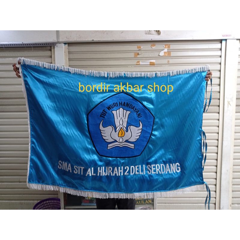 bendera petaka tut wuri handayani/bendera petaka bordir/bendera petaka ruangan