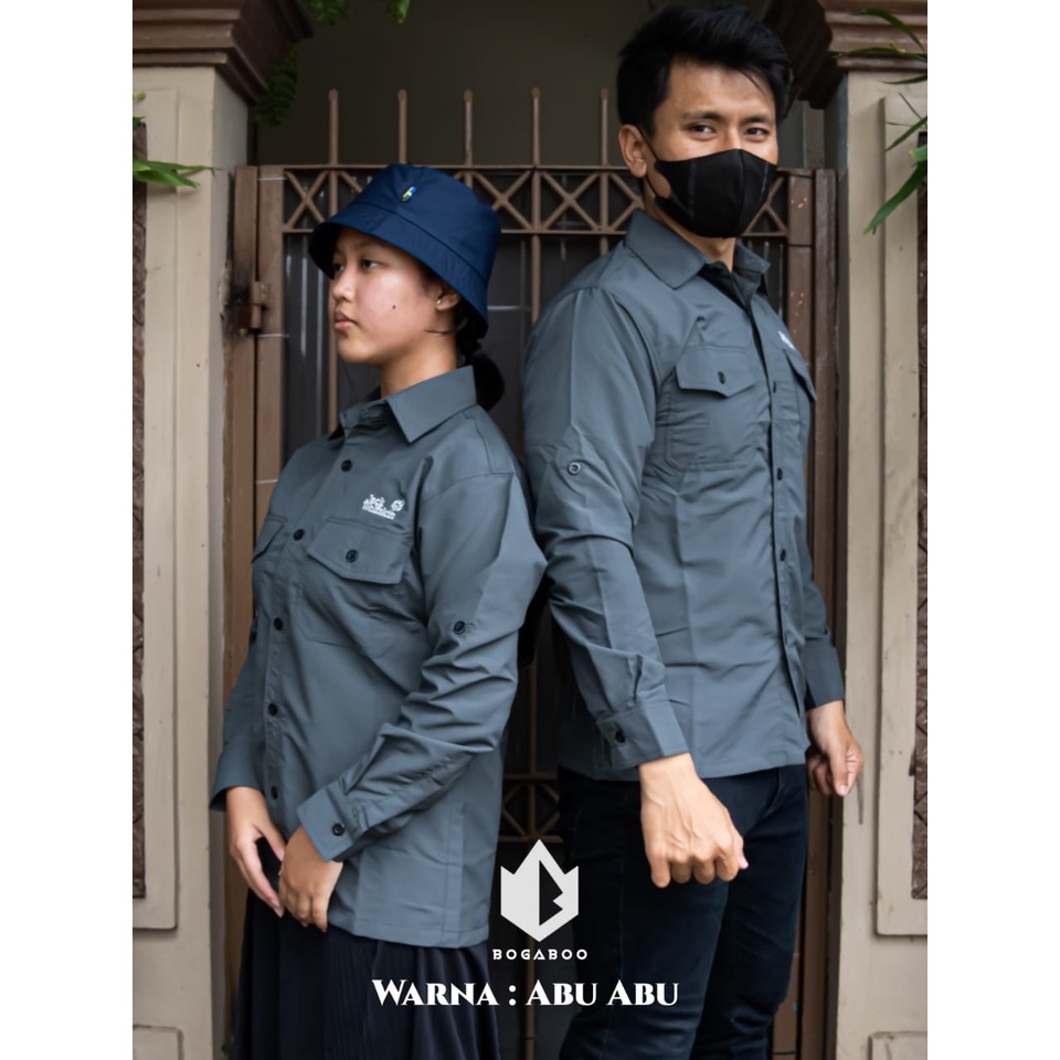 Bisa [COD] Kemeja Tactical Lengan Panjang Pria JWS - Kemeja Taktikal - Baju PDL - Kemeja PDL JWS - kemeja outdoor