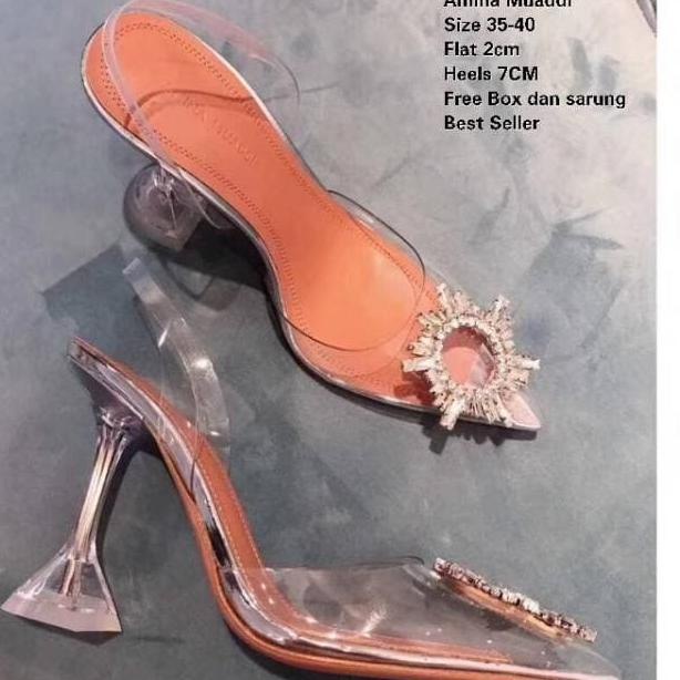 PROMO Promo Sepatu Wanita Amina Muaddi Original Ori Best Seller Harga Murah