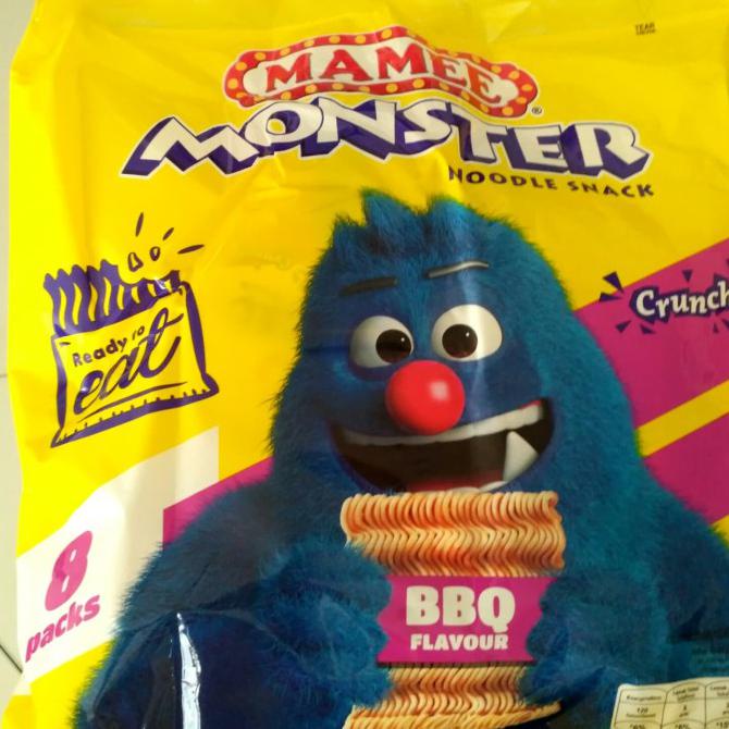 

Big Sale Mamee monster / mie monster / mie kremes rasa barbeque Cuci Gudang Awal Tahun