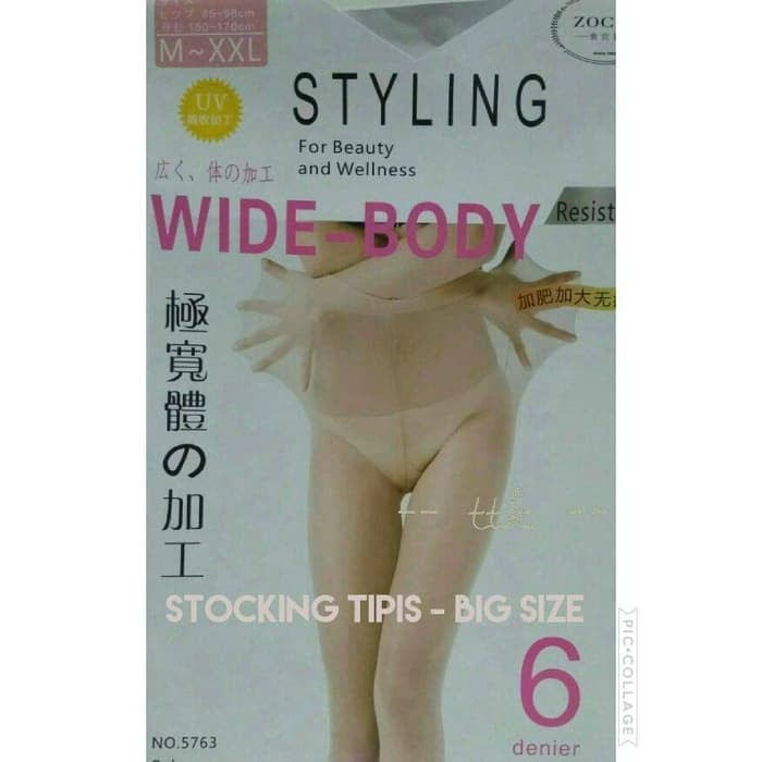 PROMO STOCKING TIPIS BIG SIZE / 6 DEN / SHEER PANTYHOSE / ZOCKS / BESAR Legging  33556