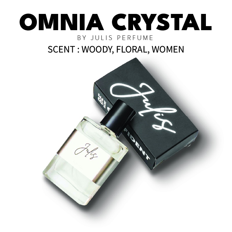 parfum wanita bvl omnia crystaline by julis inspired perfume minyak wangi tahan lama farfum berkualitas