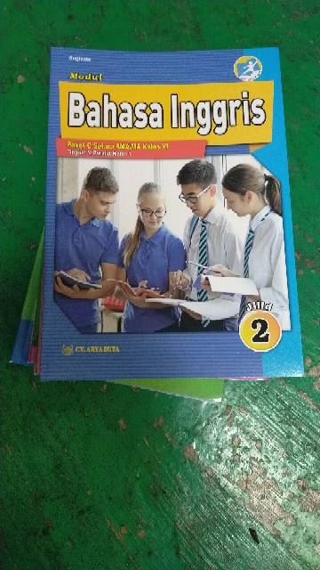 ORI harga satuan buku teks modul paket C k13 setara dengan SMA kelas 11 penerbit Arya duta