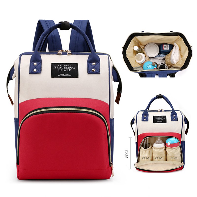 Mom's Baby Tas /Tas Ransel Multifungsi / Durable Diaper Bag / Tas Popok Bayi  / Tas Ransel Bayi