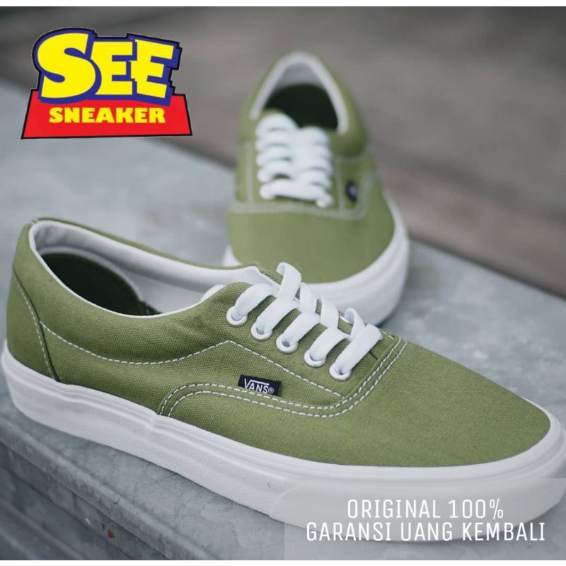 Vans Era Retro Sport Calla Green / True White