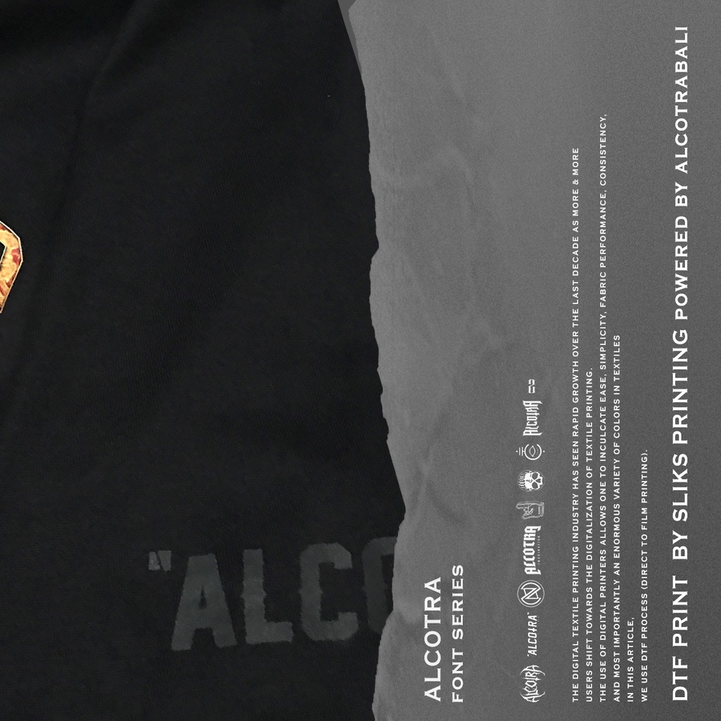 TS ALCO FIRE // T-SHIRT ALCOTRA FIRE FONT