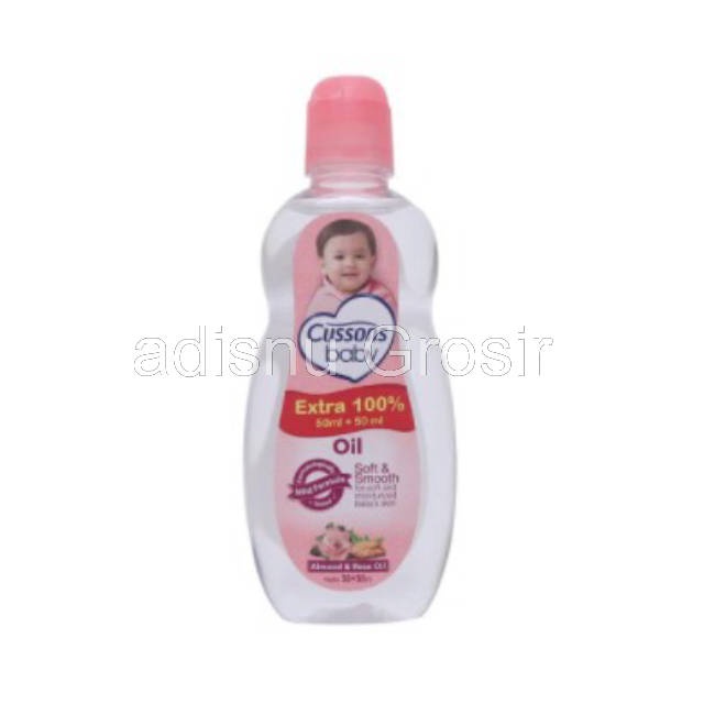 Cussons Baby Oil Extra 100% Kemasan 50 ml &amp; 100 ml