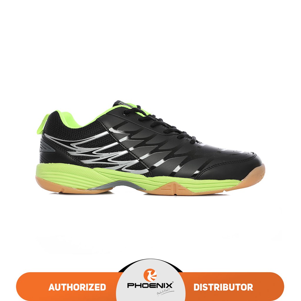 Phoenix Top Speed Sepatu Badminton Pria - Black