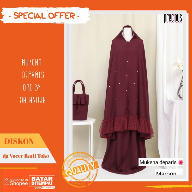 Mukena Paris Original By Dalanova