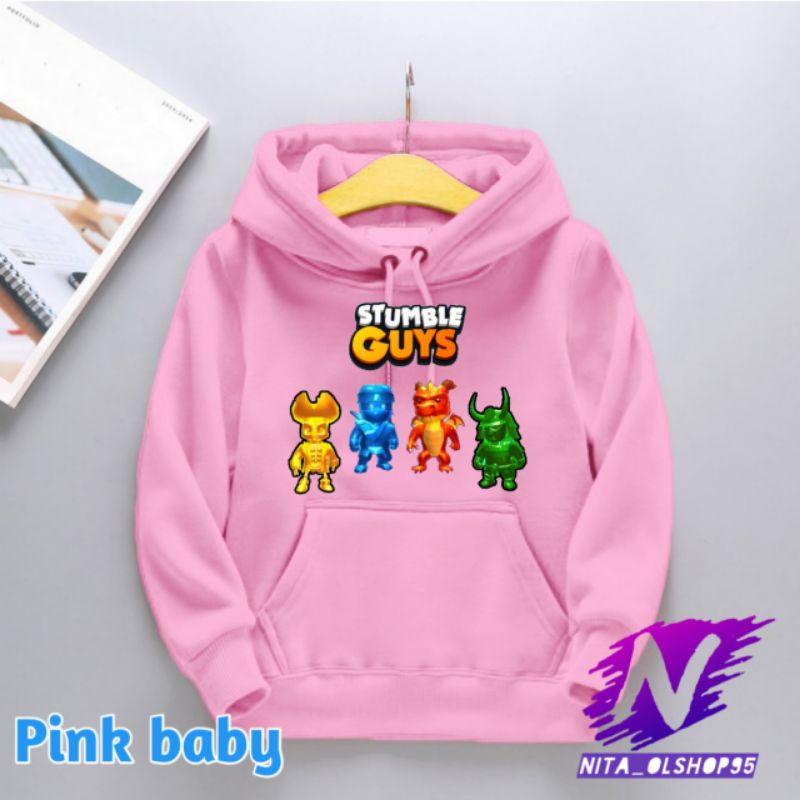 promo Hoodie anak stumble guys karakter spesial