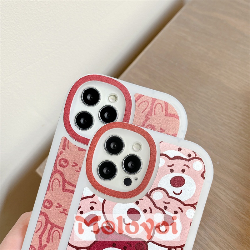 Soft Case TPU Motif Beruang / Kelinci Untuk iPhone 6 7 8 6s Plus 12 1113 Pro Max XR X XS Max SE 2020