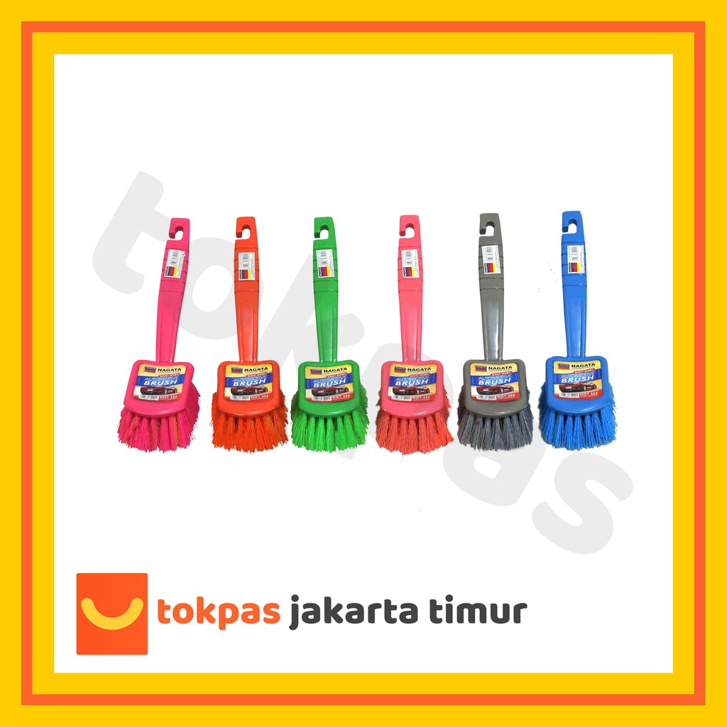 Sikat Velg Mobil Sikat Sela Ban Mobil Automotive Brush / Sikat Roda Mobil Nagata 352