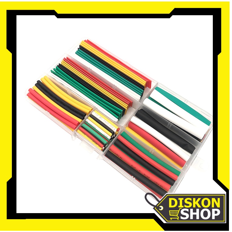 Diskon Shop - 5378 Heat Shrink Kabel Bakar Konektor Penyambung Kabel Isolasi Bakar / Kabel Isolasi B