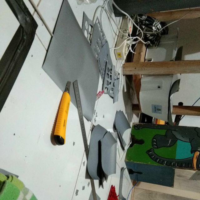 Polyflex Pvc Korea Warna Silver Tipis 1 Meter Murah