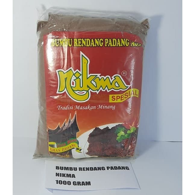 

BUMBU NIKMA 1 Kg (RENDANG/KARI) - ASLI PADANG