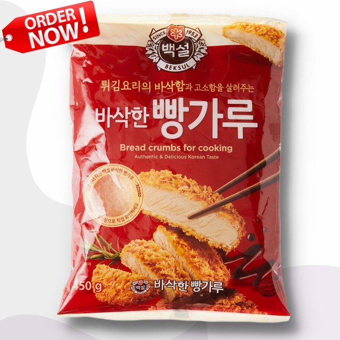 

BISA COD Cj Beksul Bread Crumbs For Cooking 450 gram