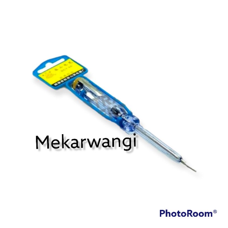 Obeng Tespen AC 220Vpanjang 14cm, kualitas bagus Merk: Rongshan