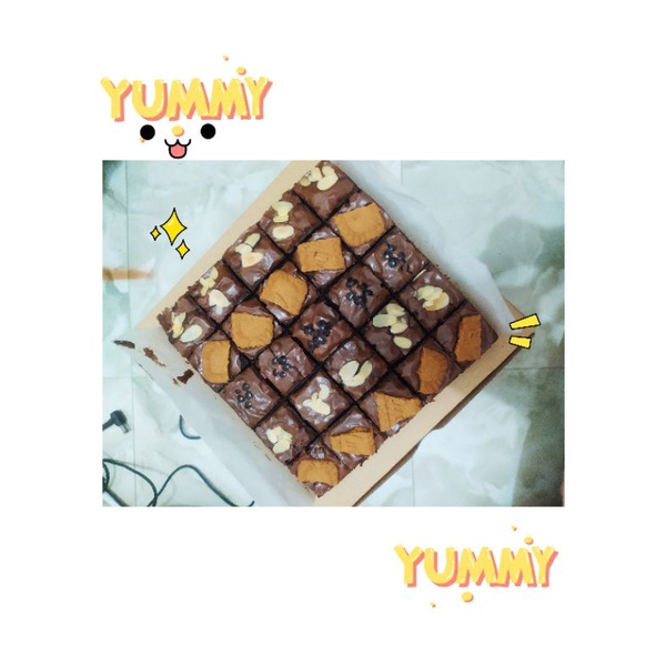 

Brownies Panggang Size 20 x 20cm